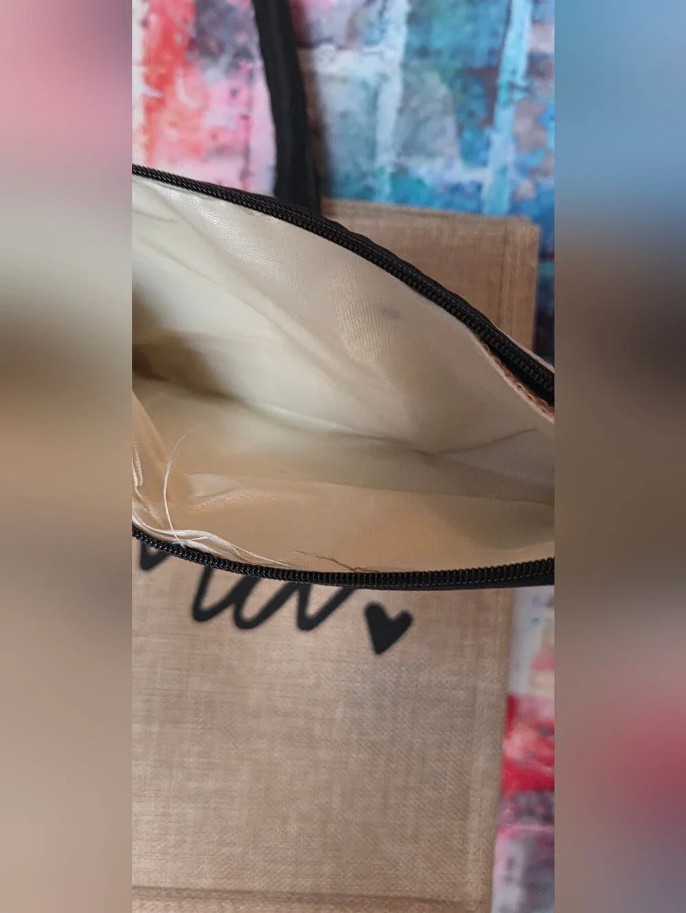 Mama Tote Bag with Zip Pouch NIP